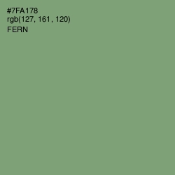 #7FA178 - Fern Color Image