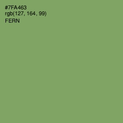 #7FA463 - Fern Color Image
