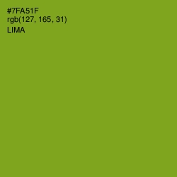 #7FA51F - Lima Color Image