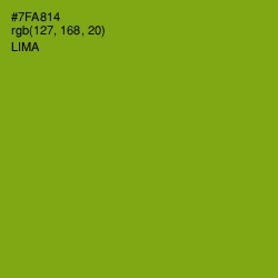 #7FA814 - Lima Color Image