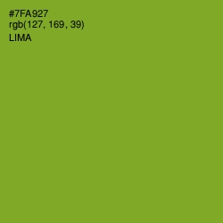 #7FA927 - Lima Color Image