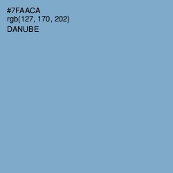 #7FAACA - Danube Color Image