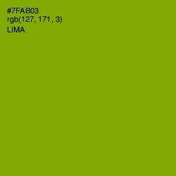 #7FAB03 - Lima Color Image