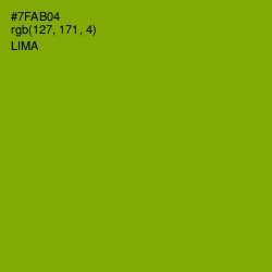 #7FAB04 - Lima Color Image