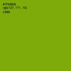 #7FAB0A - Lima Color Image