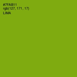 #7FAB11 - Lima Color Image