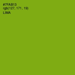 #7FAB13 - Lima Color Image