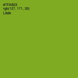 #7FAB23 - Lima Color Image