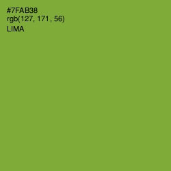 #7FAB38 - Lima Color Image