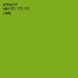 #7FAC1F - Lima Color Image