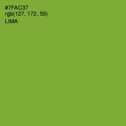 #7FAC37 - Lima Color Image