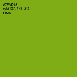#7FAD15 - Lima Color Image