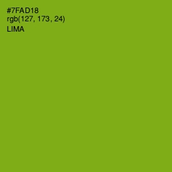 #7FAD18 - Lima Color Image