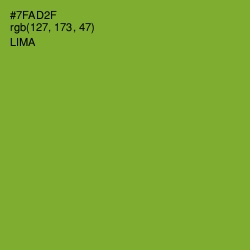 #7FAD2F - Lima Color Image