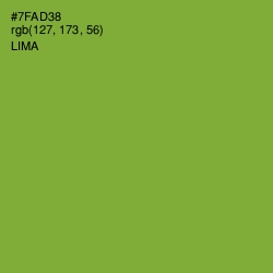 #7FAD38 - Lima Color Image