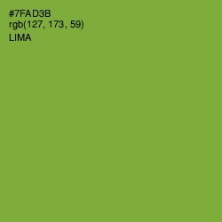 #7FAD3B - Lima Color Image