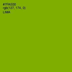 #7FAE00 - Lima Color Image