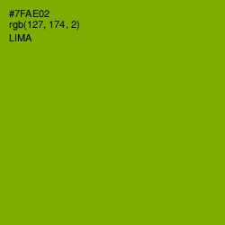 #7FAE02 - Lima Color Image