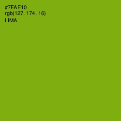 #7FAE10 - Lima Color Image