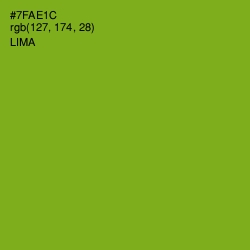 #7FAE1C - Lima Color Image