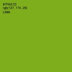 #7FAE1D - Lima Color Image