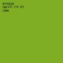 #7FAE25 - Lima Color Image