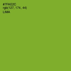 #7FAE2C - Lima Color Image