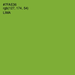 #7FAE36 - Lima Color Image