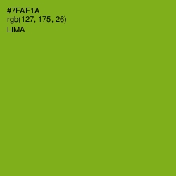 #7FAF1A - Lima Color Image