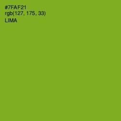 #7FAF21 - Lima Color Image