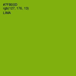 #7FB00D - Lima Color Image