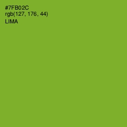 #7FB02C - Lima Color Image