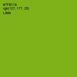 #7FB119 - Lima Color Image