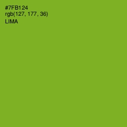 #7FB124 - Lima Color Image