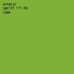 #7FB137 - Lima Color Image