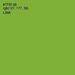 #7FB138 - Lima Color Image