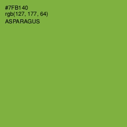 #7FB140 - Asparagus Color Image