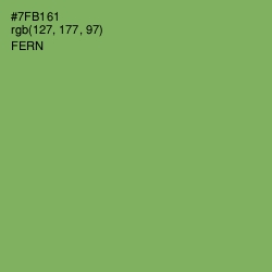 #7FB161 - Fern Color Image
