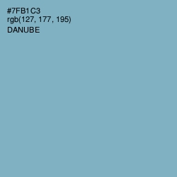 #7FB1C3 - Danube Color Image