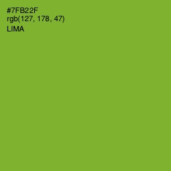 #7FB22F - Lima Color Image