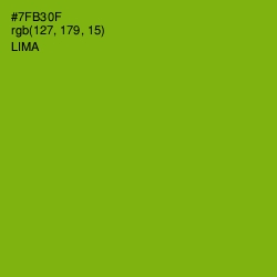 #7FB30F - Lima Color Image