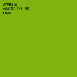 #7FB310 - Lima Color Image