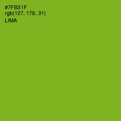 #7FB31F - Lima Color Image