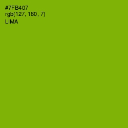 #7FB407 - Lima Color Image