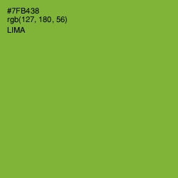 #7FB438 - Lima Color Image