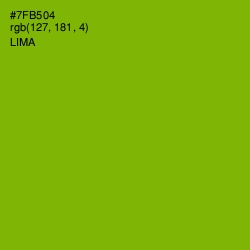 #7FB504 - Lima Color Image