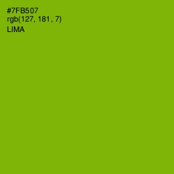 #7FB507 - Lima Color Image