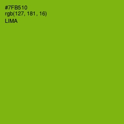 #7FB510 - Lima Color Image