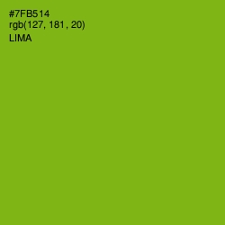 #7FB514 - Lima Color Image
