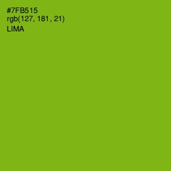 #7FB515 - Lima Color Image